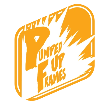 Pumped Up Frames Logo
